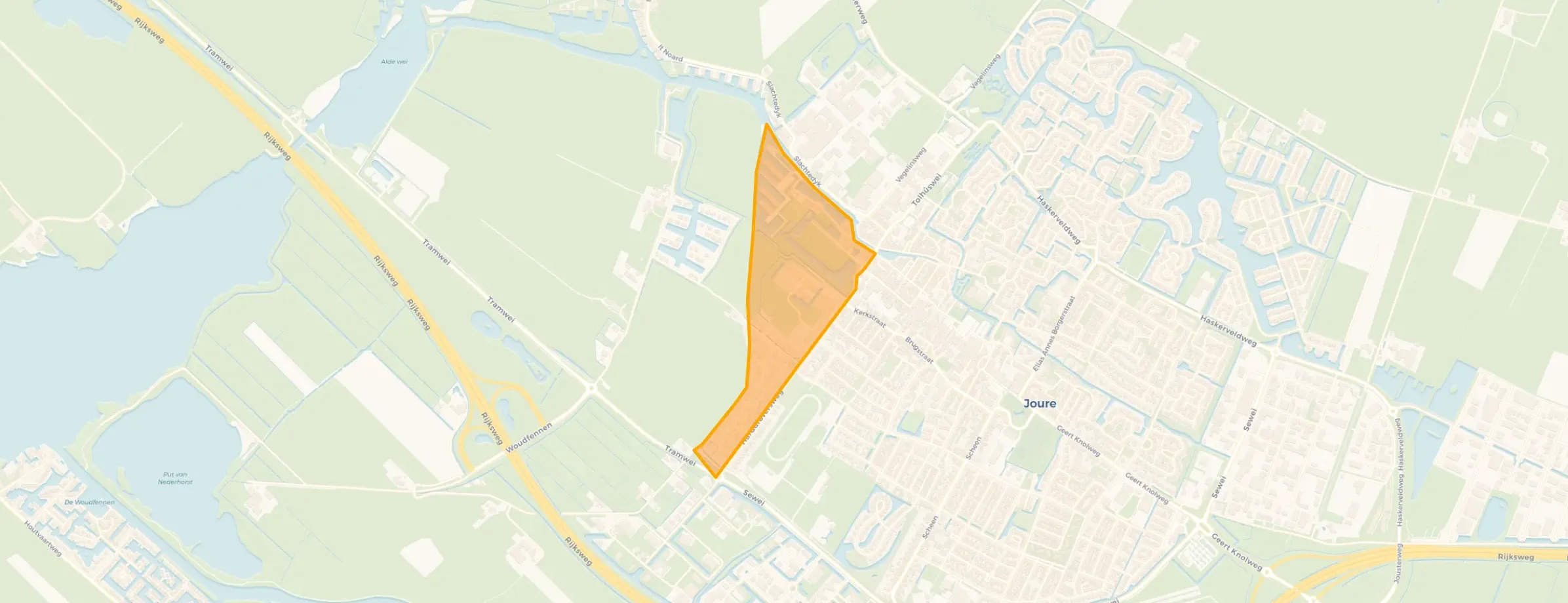 Joure Jonkersland in De Fryske Marren