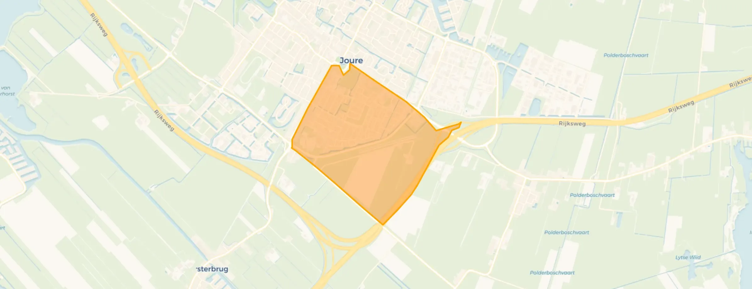 Joure Zuiderveld in De Fryske Marren