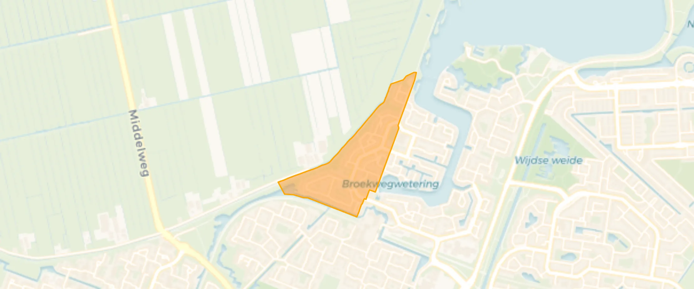 Map of Kadebuurt-West