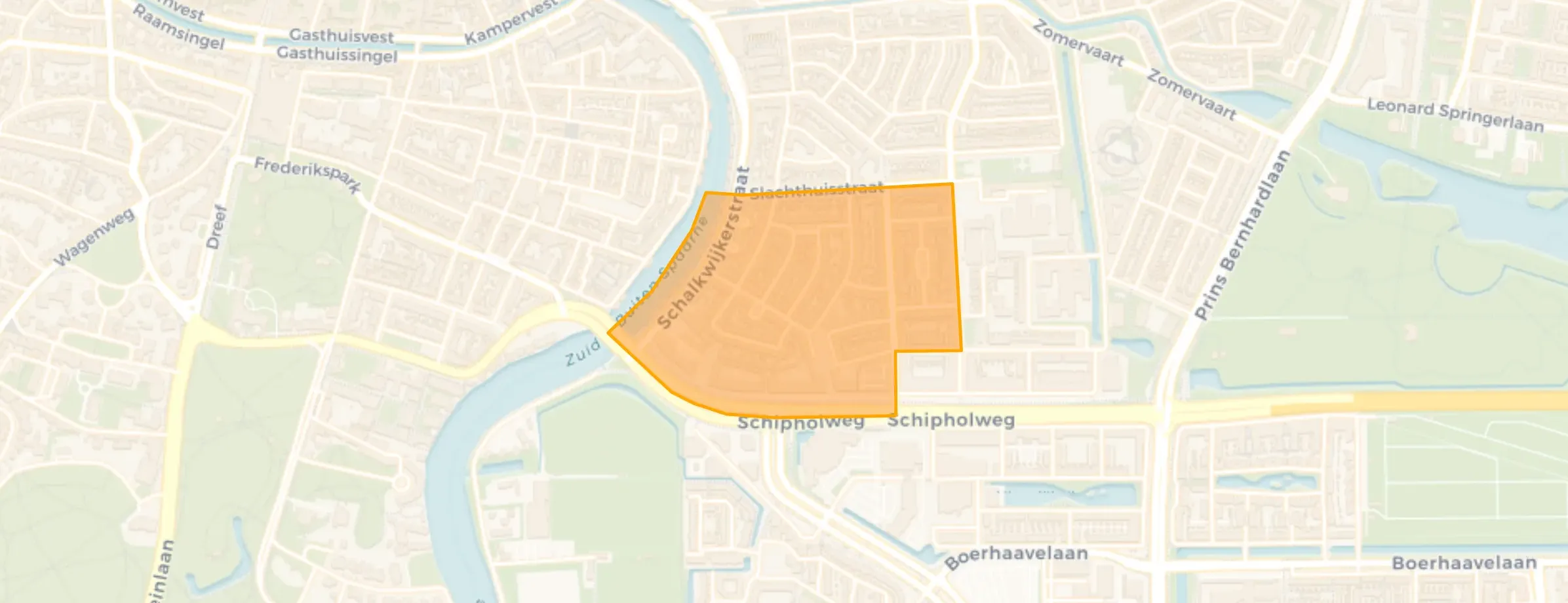 Kaart van Karolingenbuurt