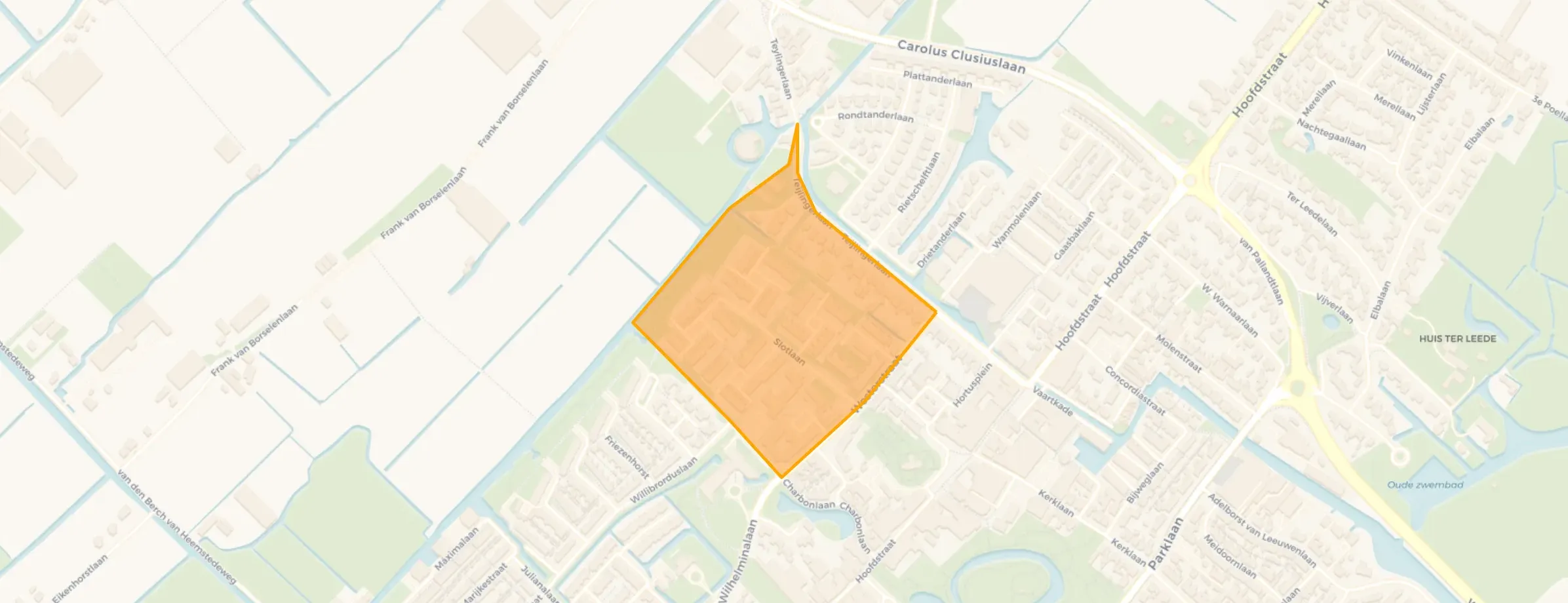 Buurt Kasteelbuurt, Sassenheim