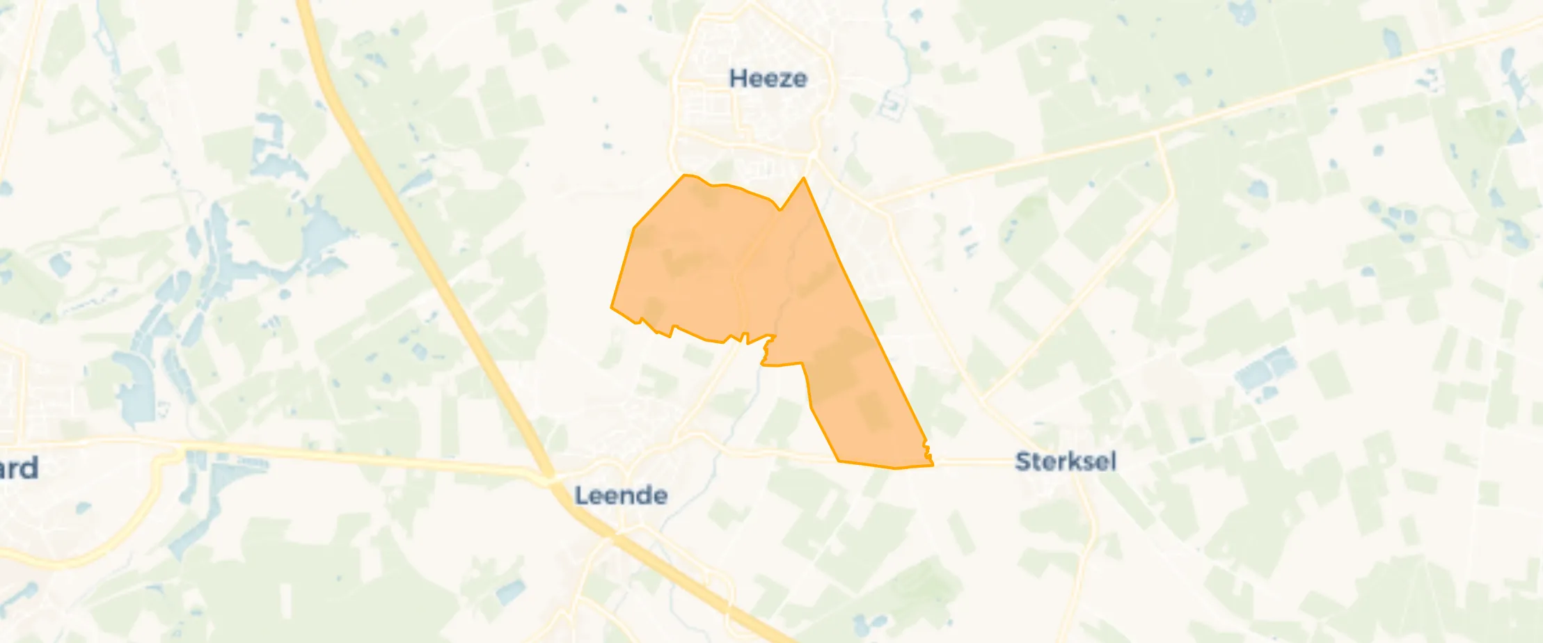 Map of Kerkhof