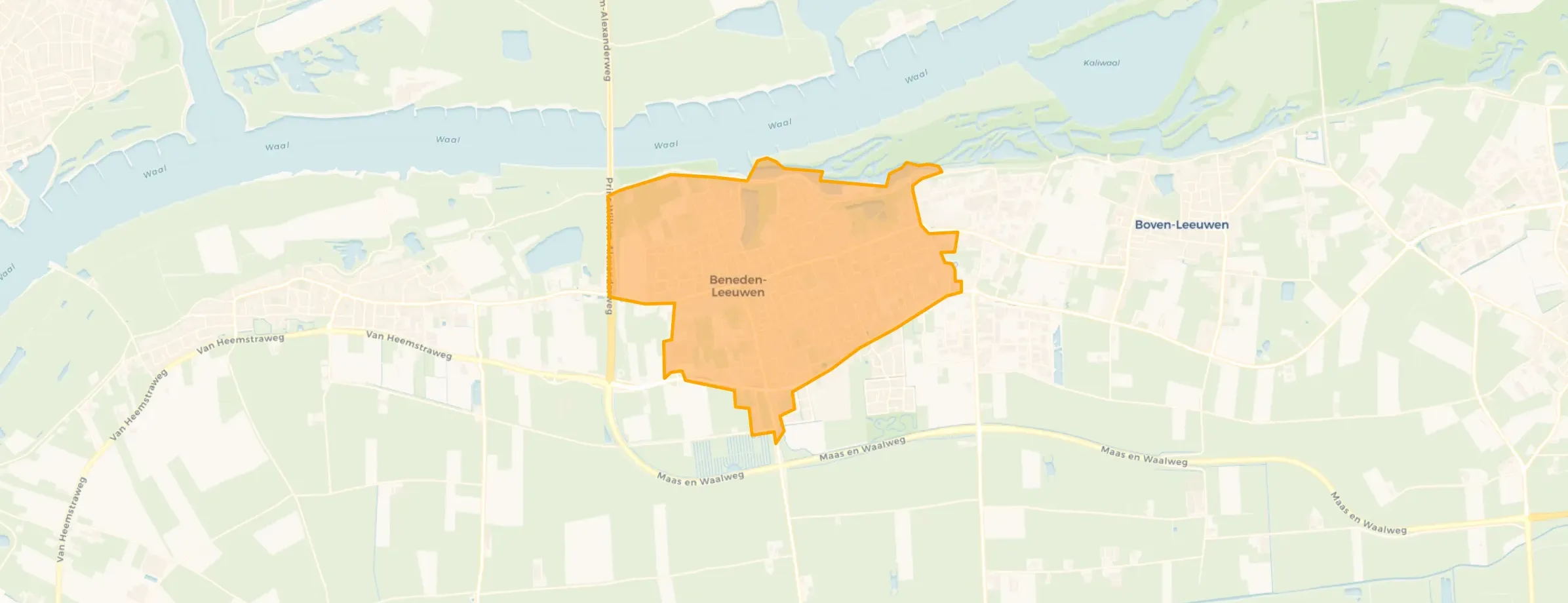 Buurt Kern Beneden-Leeuwen, Beneden-Leeuwen