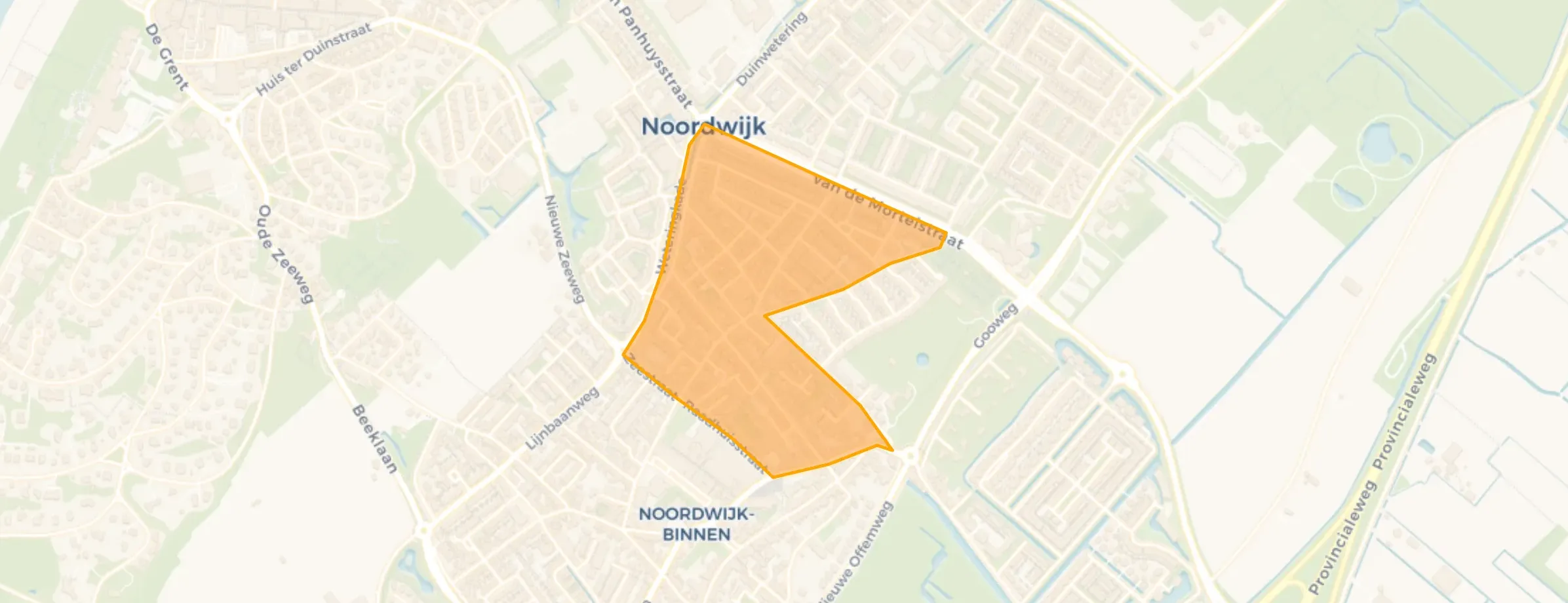 Kern Binnen Noord in Noordwijk