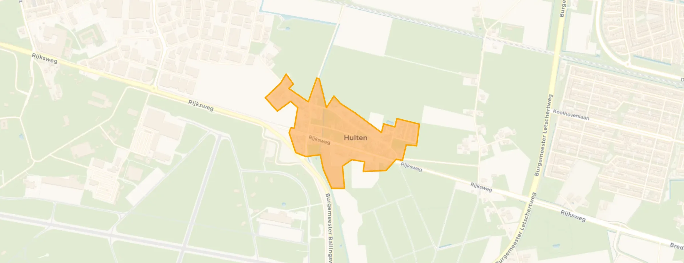 Kaart van Kern Hulten