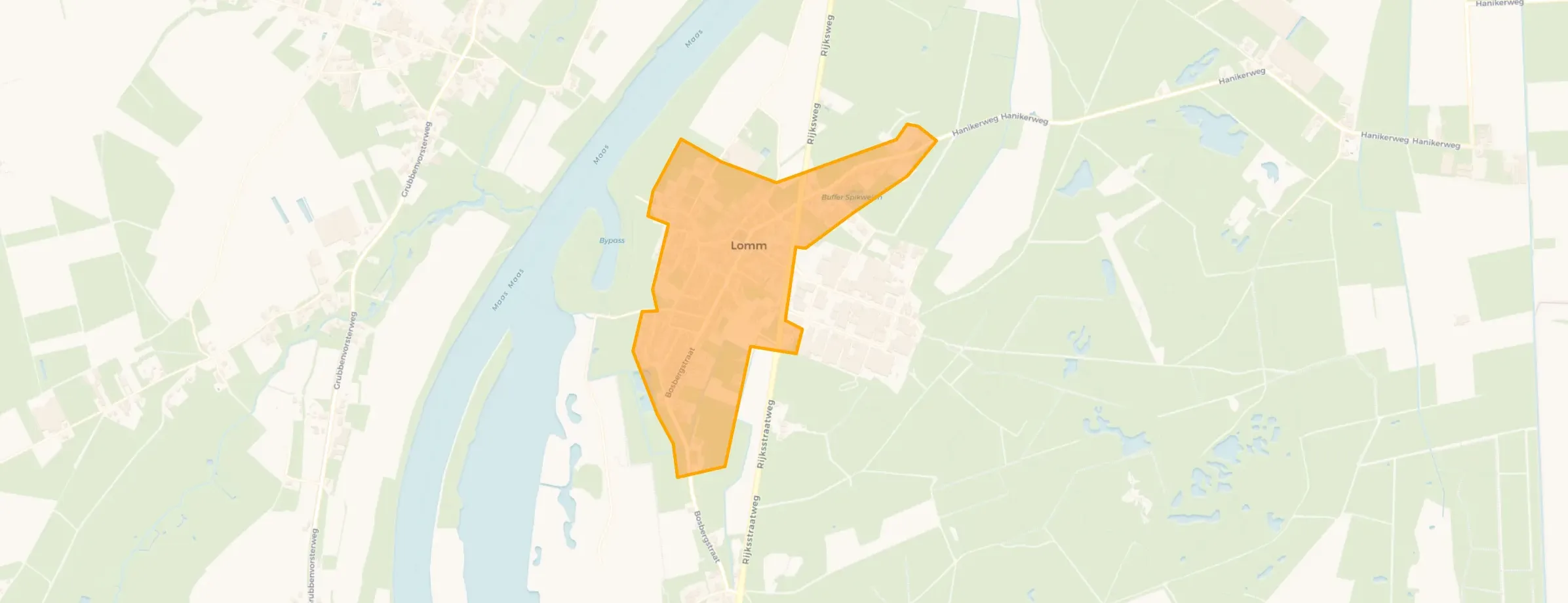 Buurt Kern Lomm, Lomm
