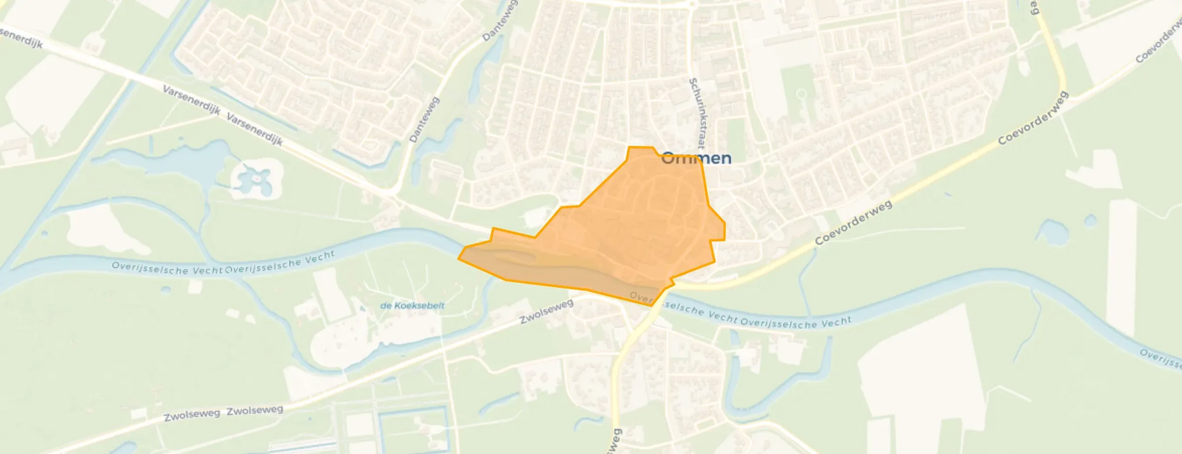 Buurt Kern Ommen - Centrum, Ommen