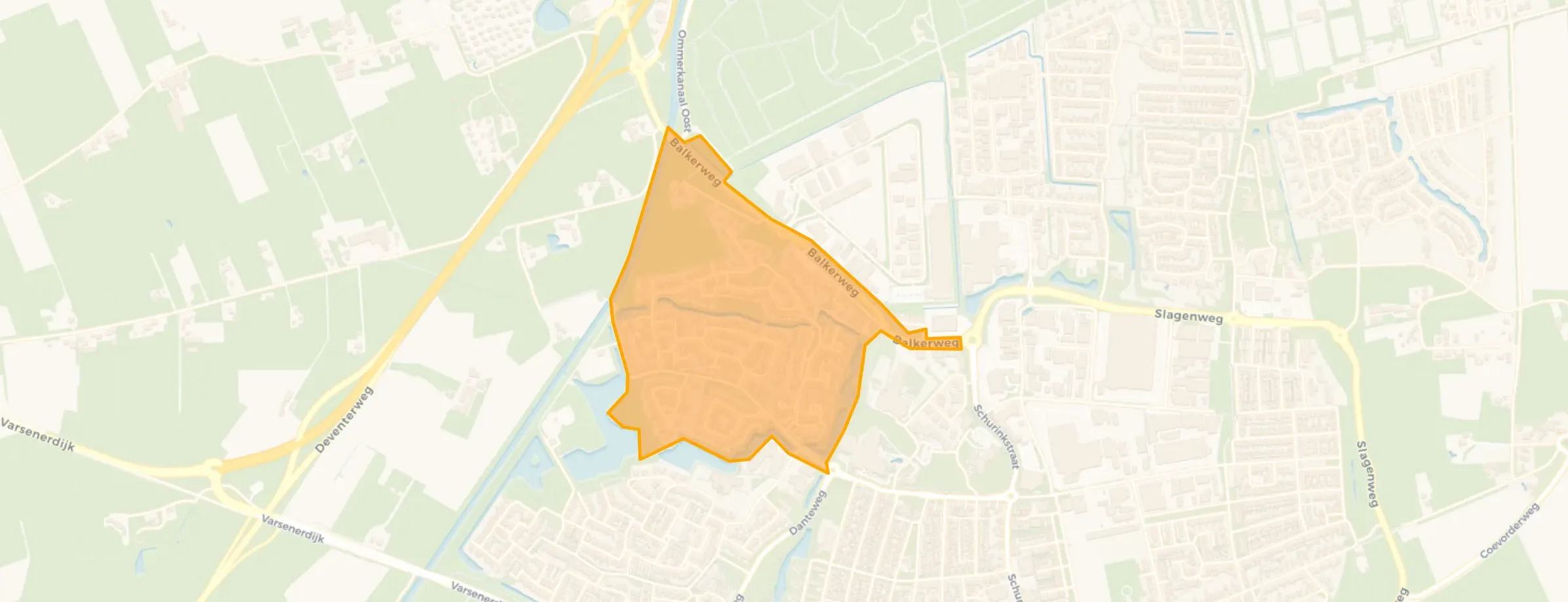 Kern Ommen - Dante noord