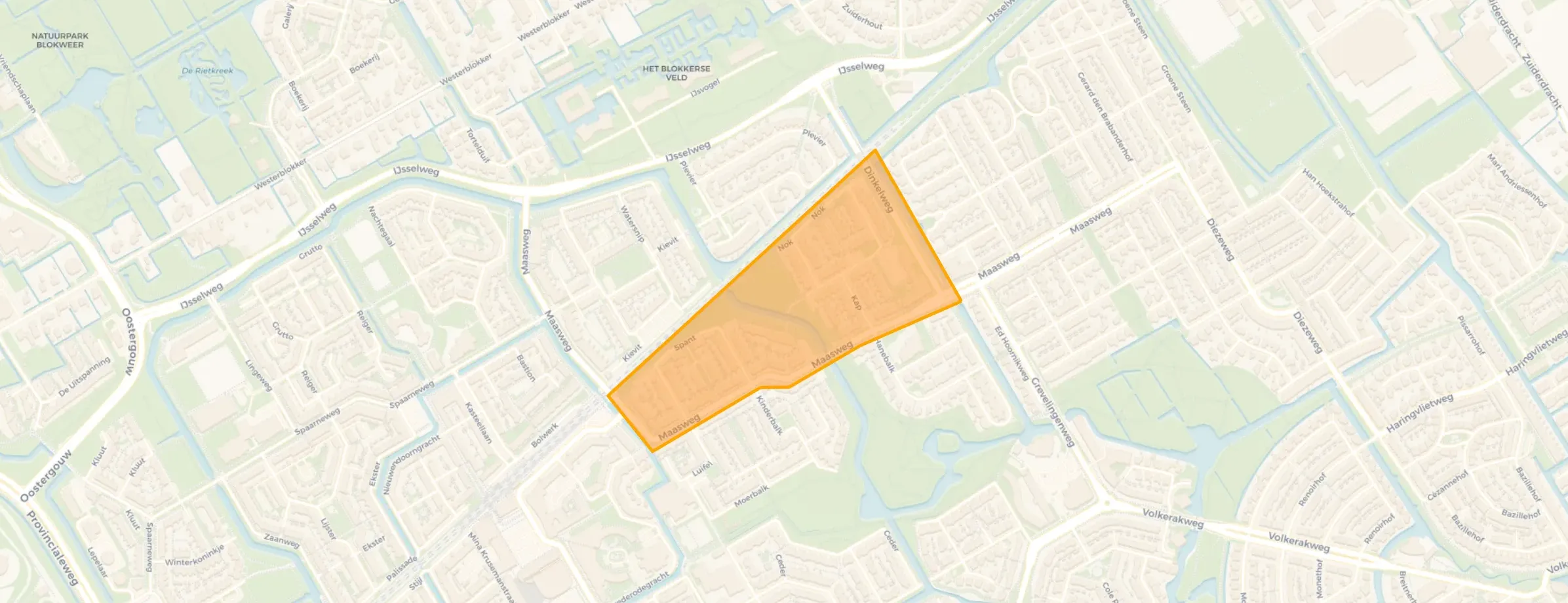 Buurt Kersenboogerd-Zuid - Buurt 33 02, Hoorn