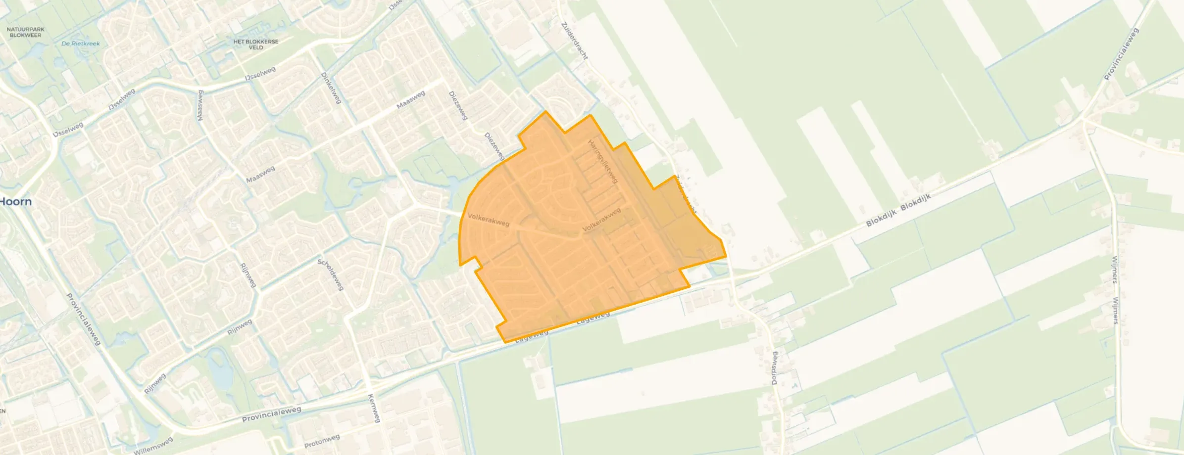 Buurt Kersenboogerd-Zuid - Buurt 33 06, Hoorn