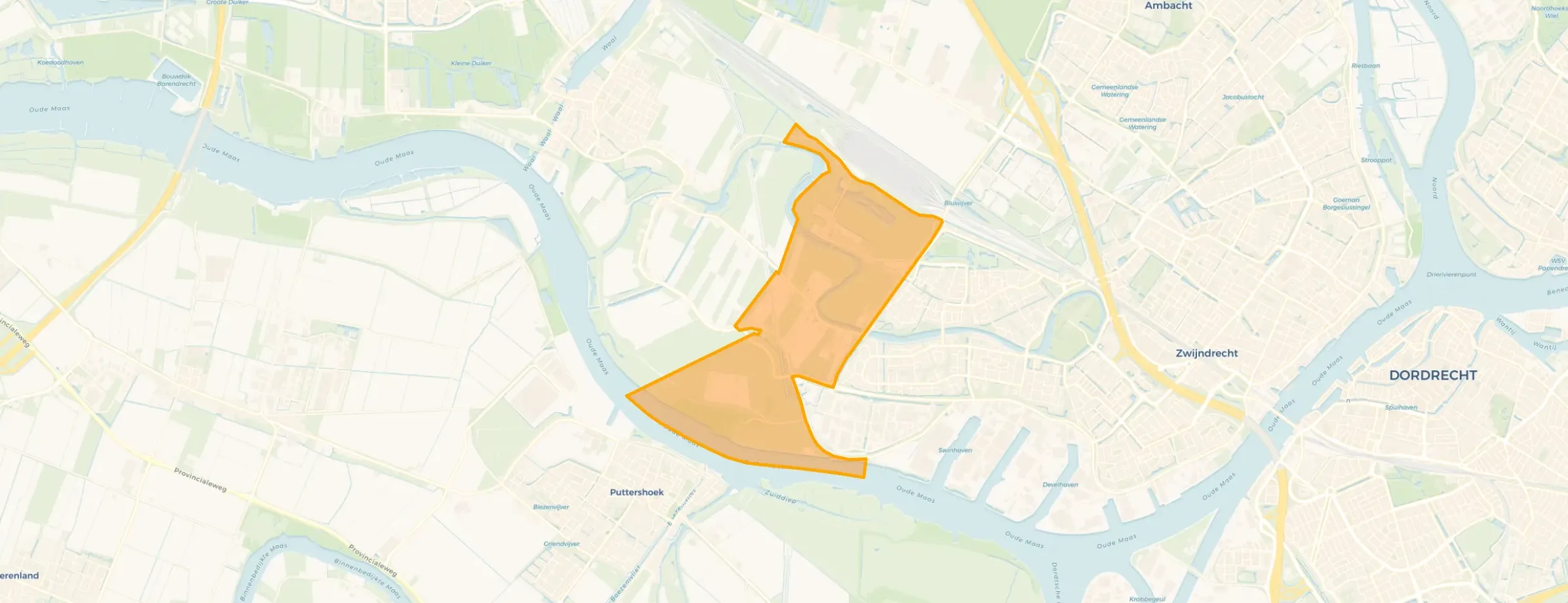 Kaart van Kijfhoek
