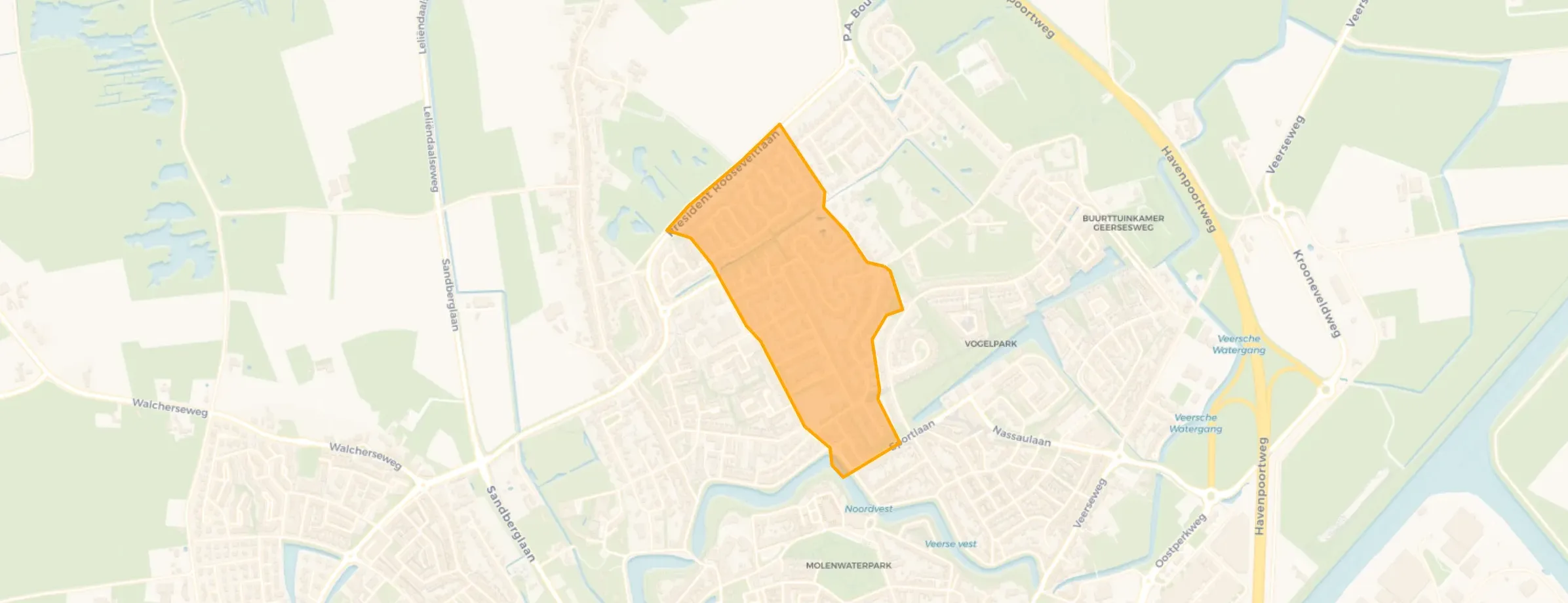 Kaart van Klarenbeek II & III
