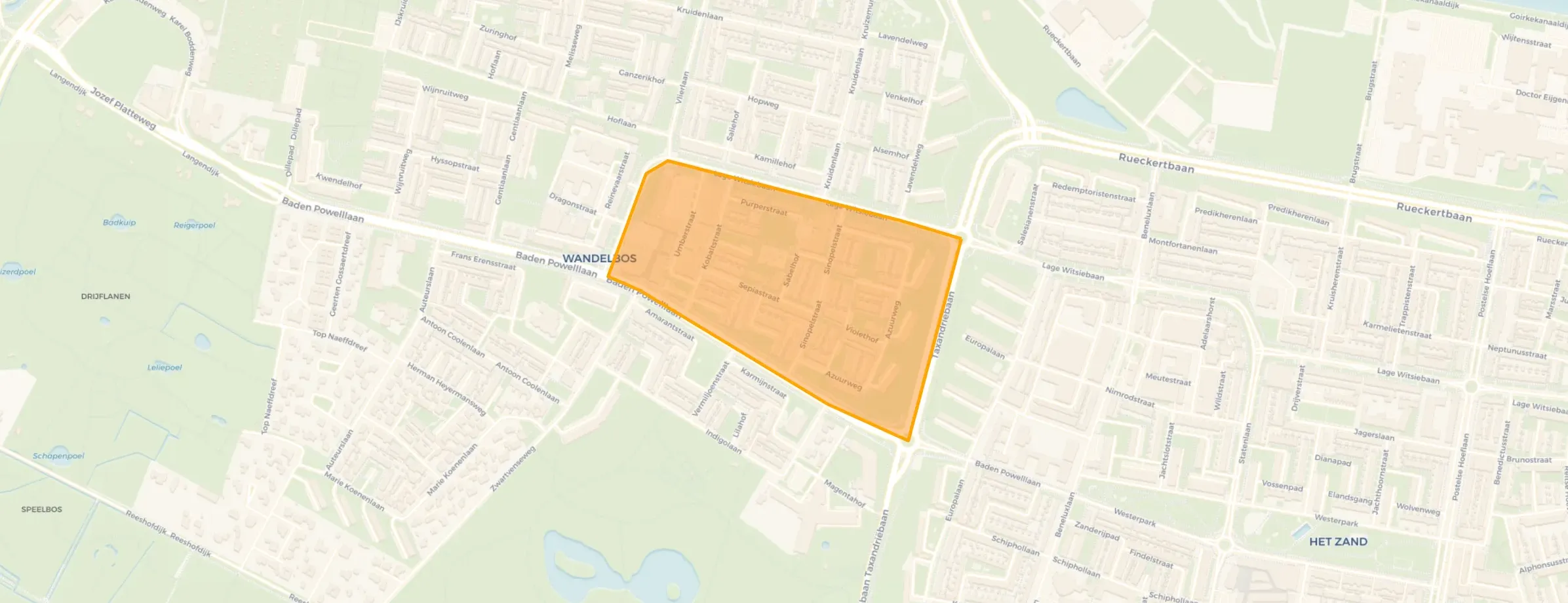 Buurt Kleurenbuurt Noord, Tilburg