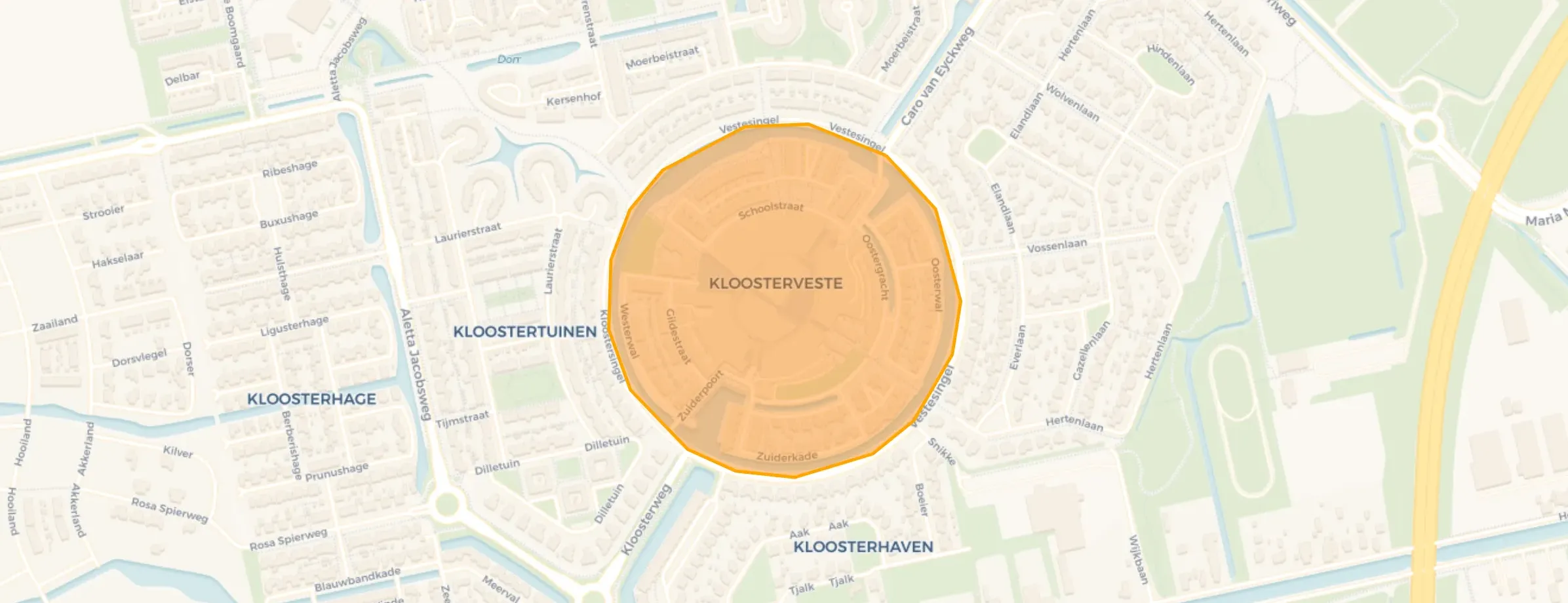 Buurt Kloosterveste, Assen