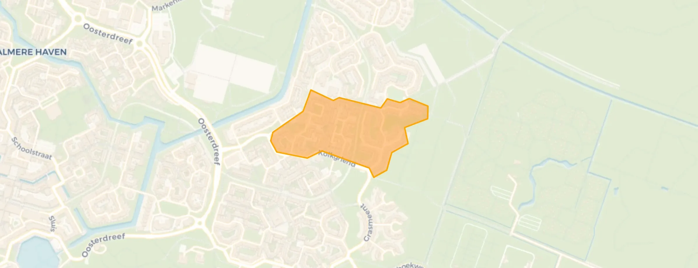Buurt Kolkgriend en Oostgriend, Almere