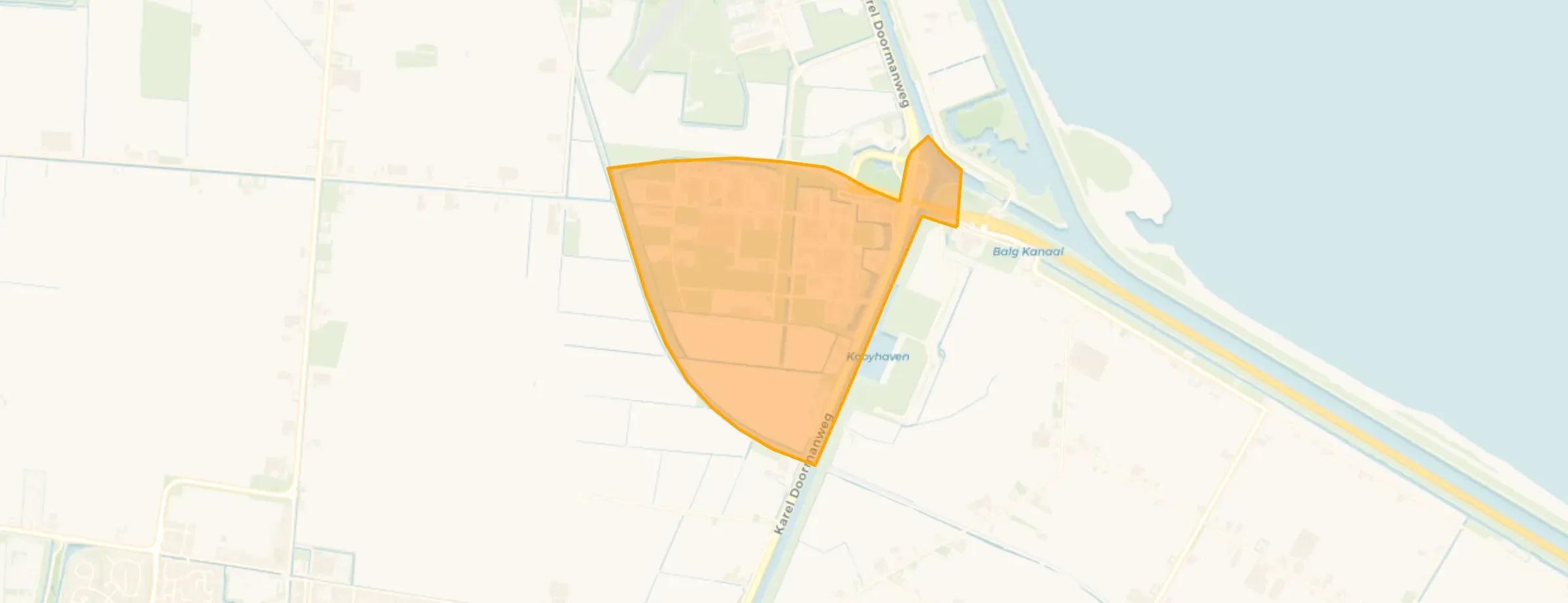 Kaart van Kooypunt