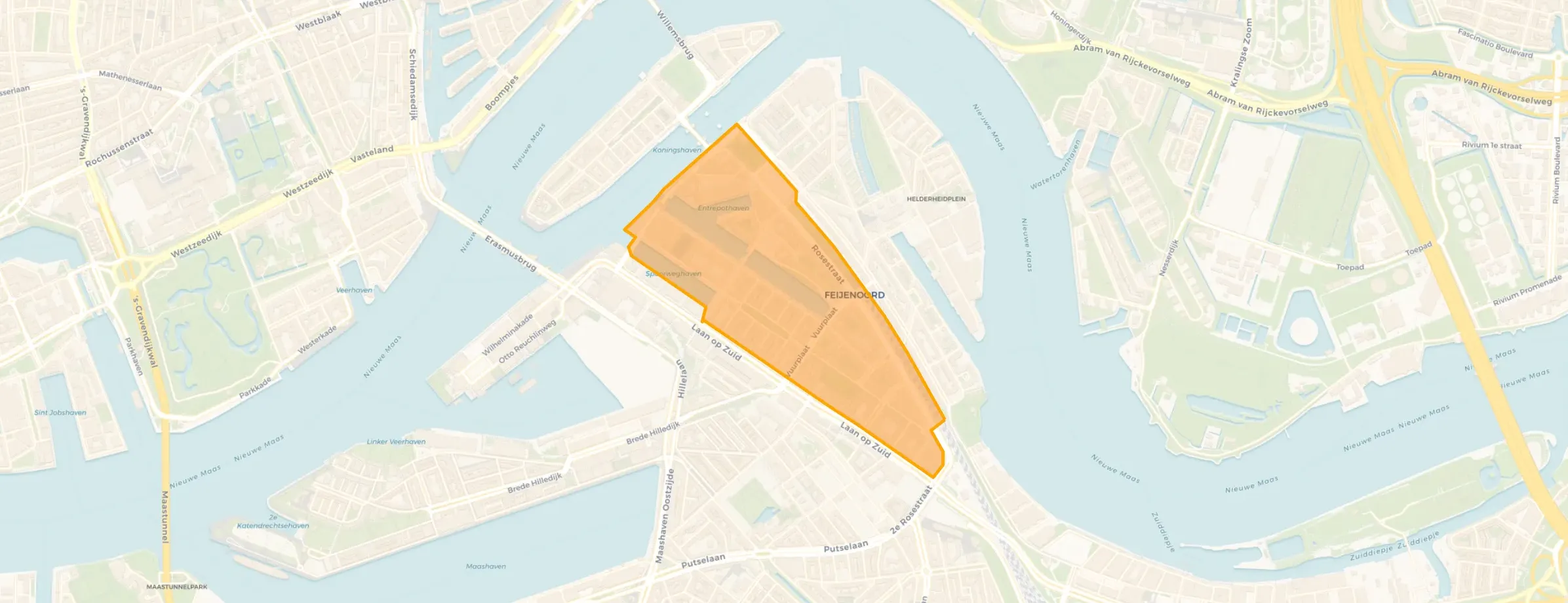Buurt Kop van Zuid - Entrepot, Rotterdam