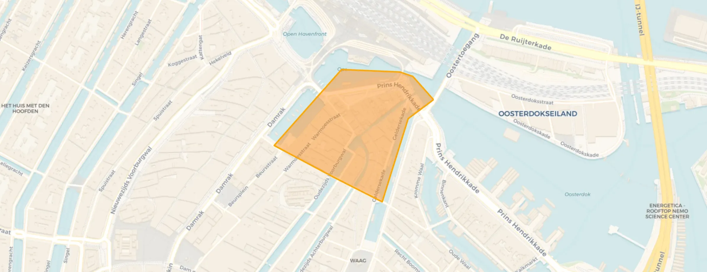 Buurt Kop Zeedijk, Amsterdam