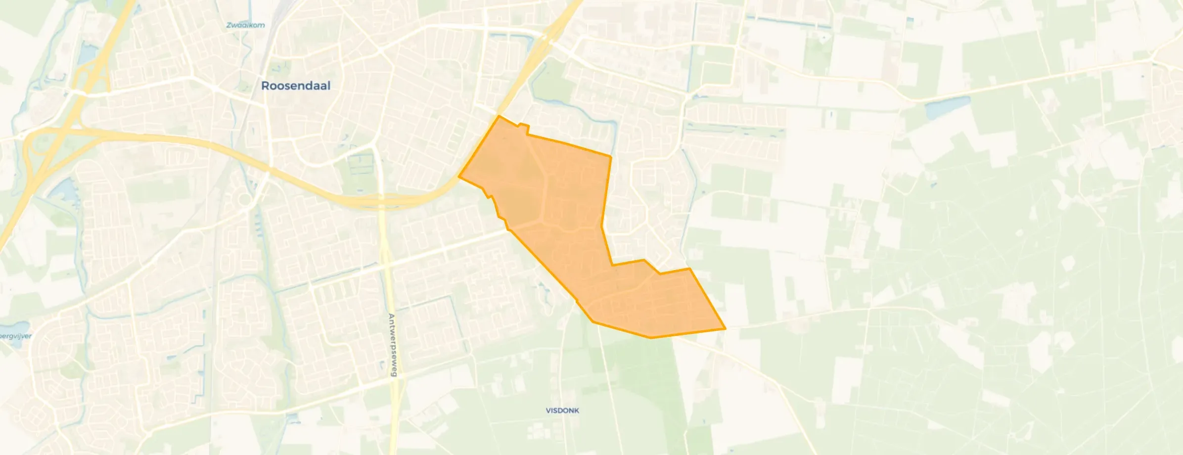 Buurt Kortendijk A, Roosendaal