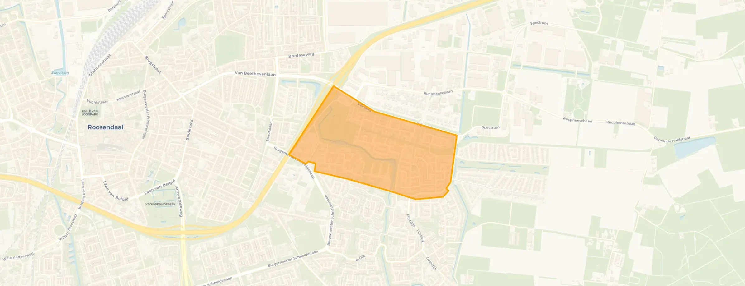 Buurt Kortendijk C, Roosendaal