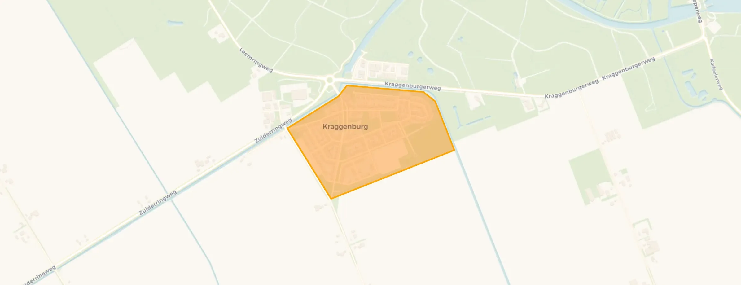 Buurt Kraggenburg-woonkern, Kraggenburg