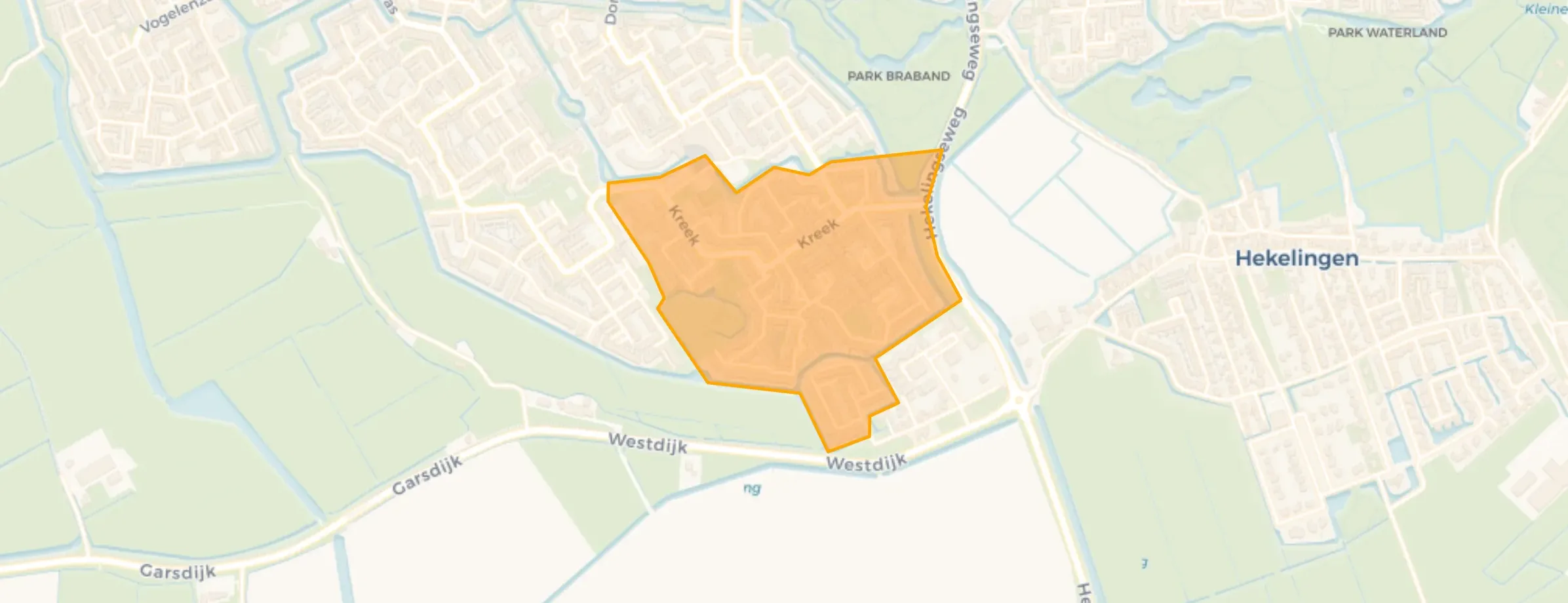 Kreken in Nissewaard