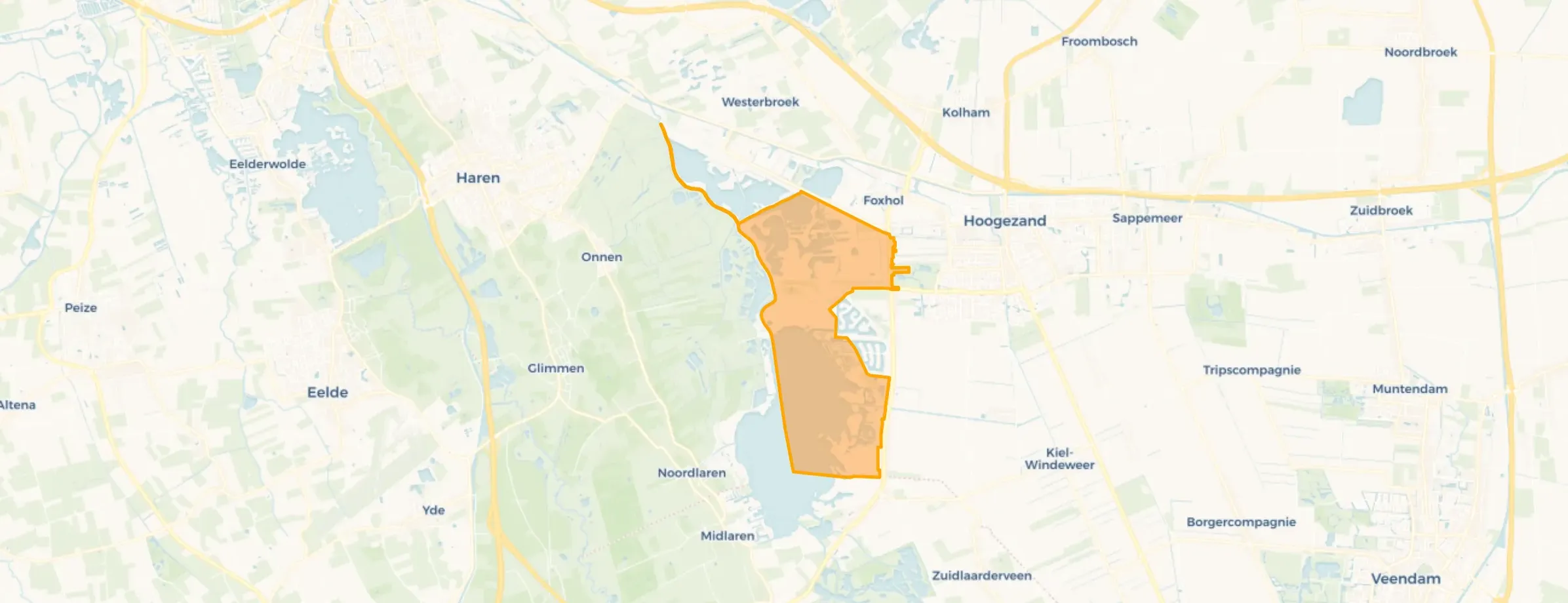 Buurt Kropswolde Recreatiegebied, Kropswolde