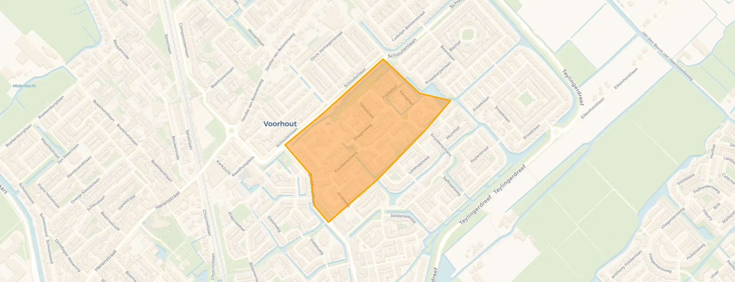 Buurt Kruiden Noord, Voorhout