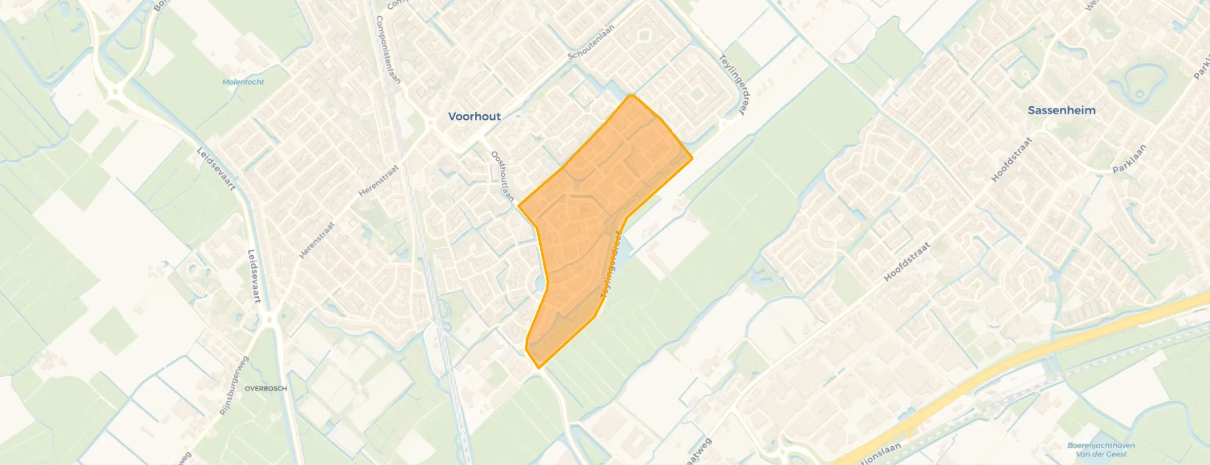 Buurt Kruiden Zuid, Voorhout