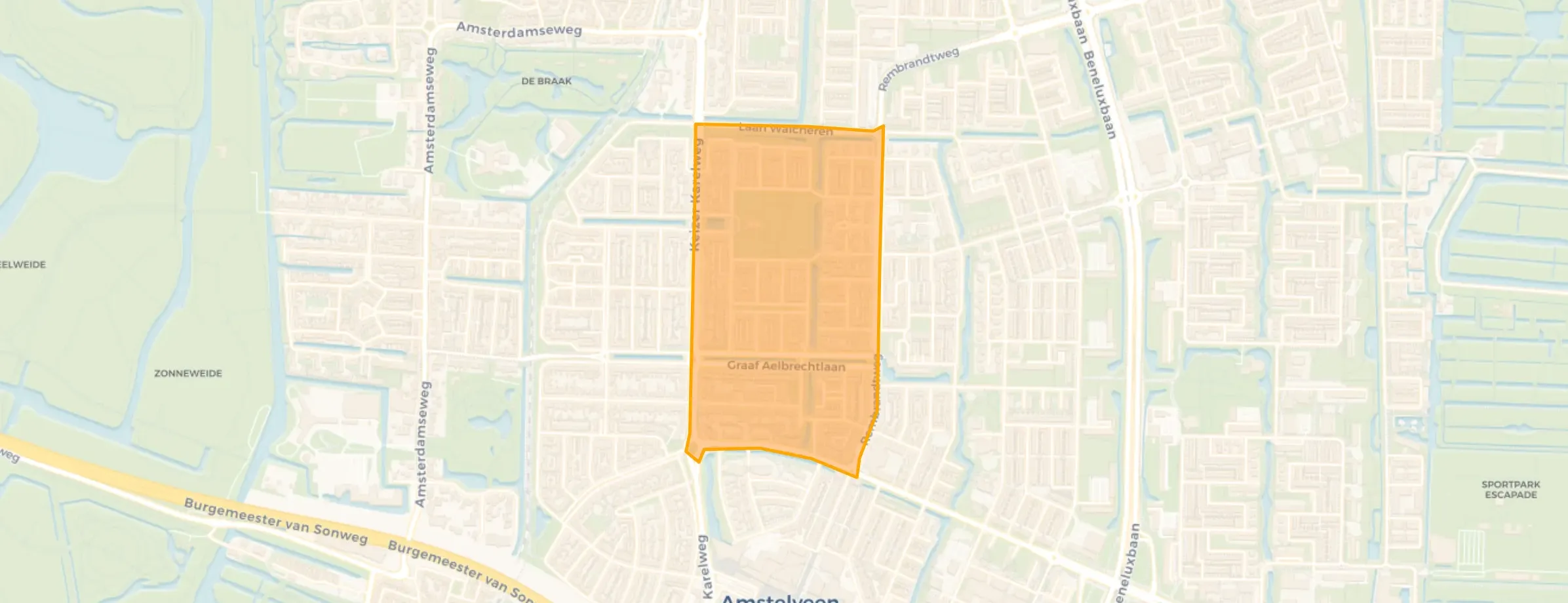Buurt Kruiskerkbuurt, Amstelveen
