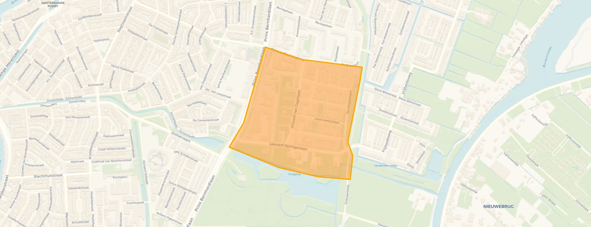Buurt Kunstschildersbuurt, Haarlem