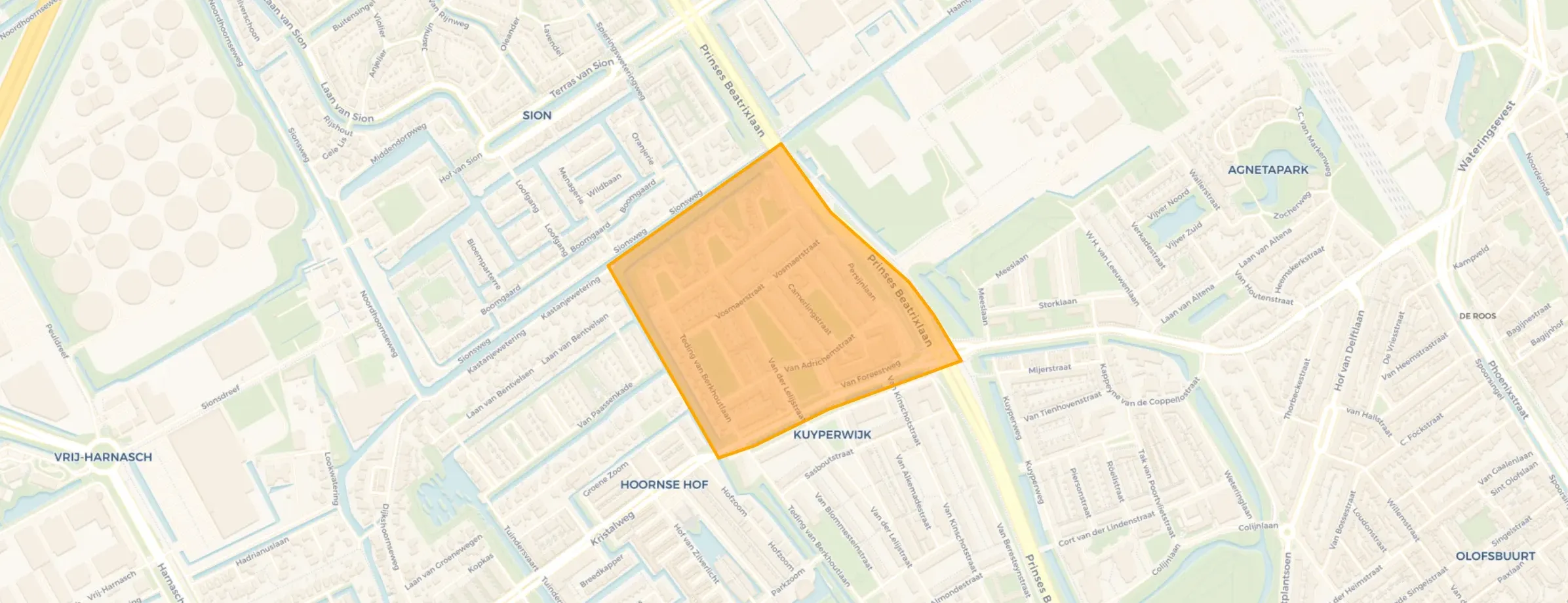 Kuyperwijk-Noord in Delft