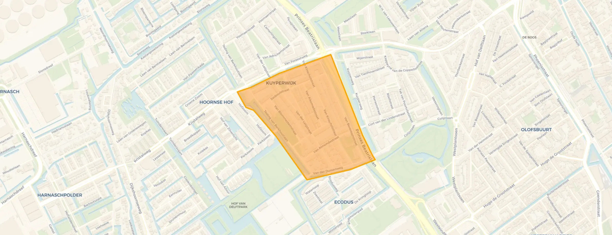 Kuyperwijk-Zuid in Delft