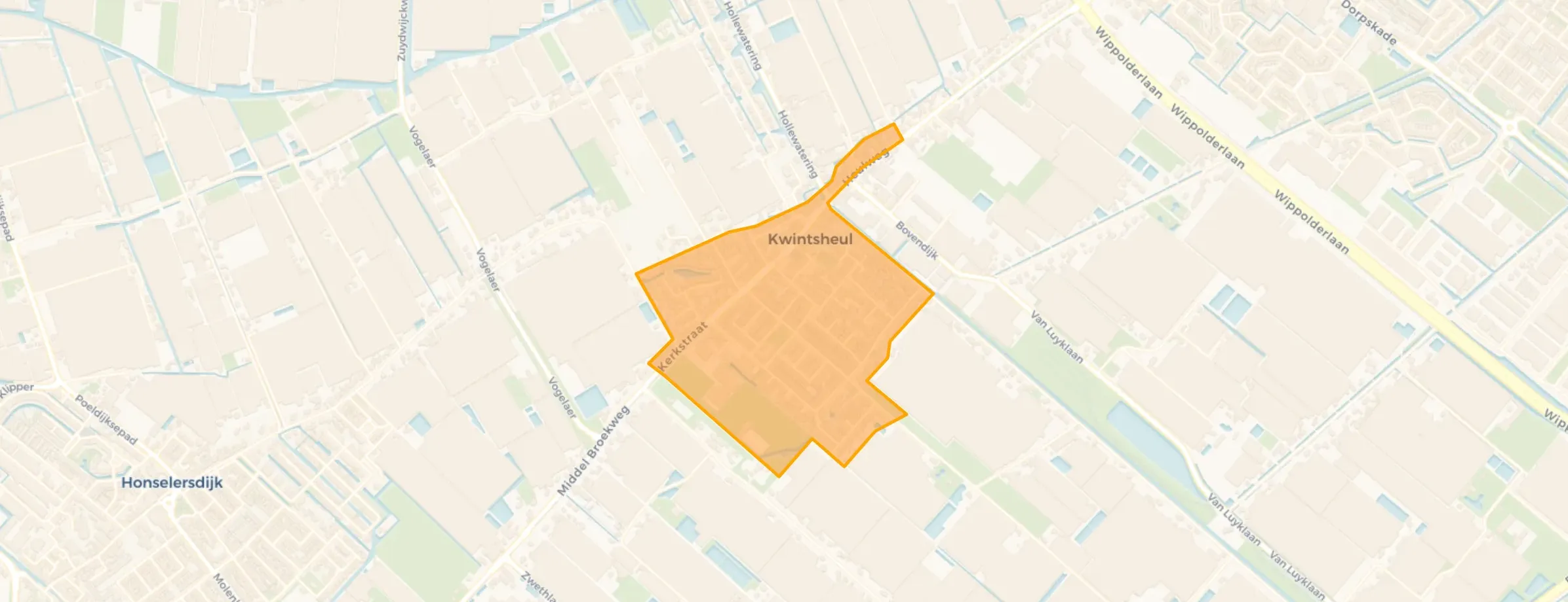 Buurt Kwintsheul Centrumgebied, Kwintsheul