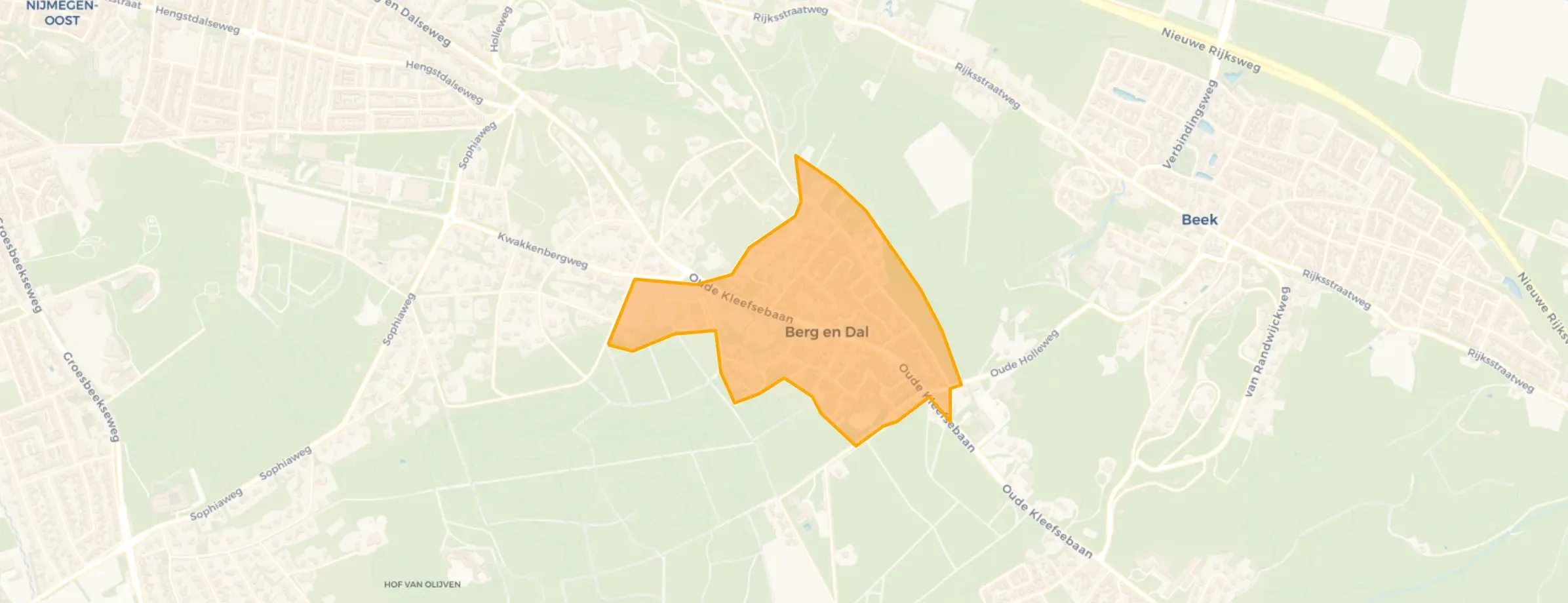 Buurt Laag Berg en Dal, Berg En Dal