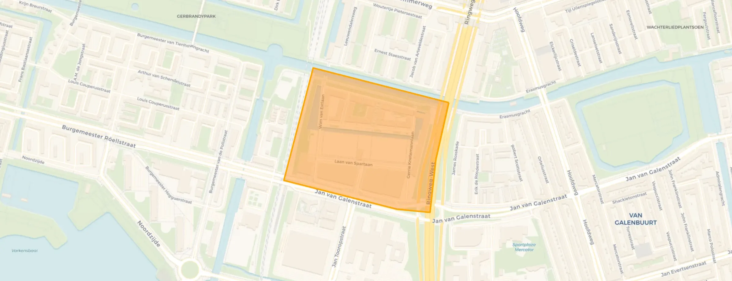 Buurt Laan van Spartaan, Amsterdam