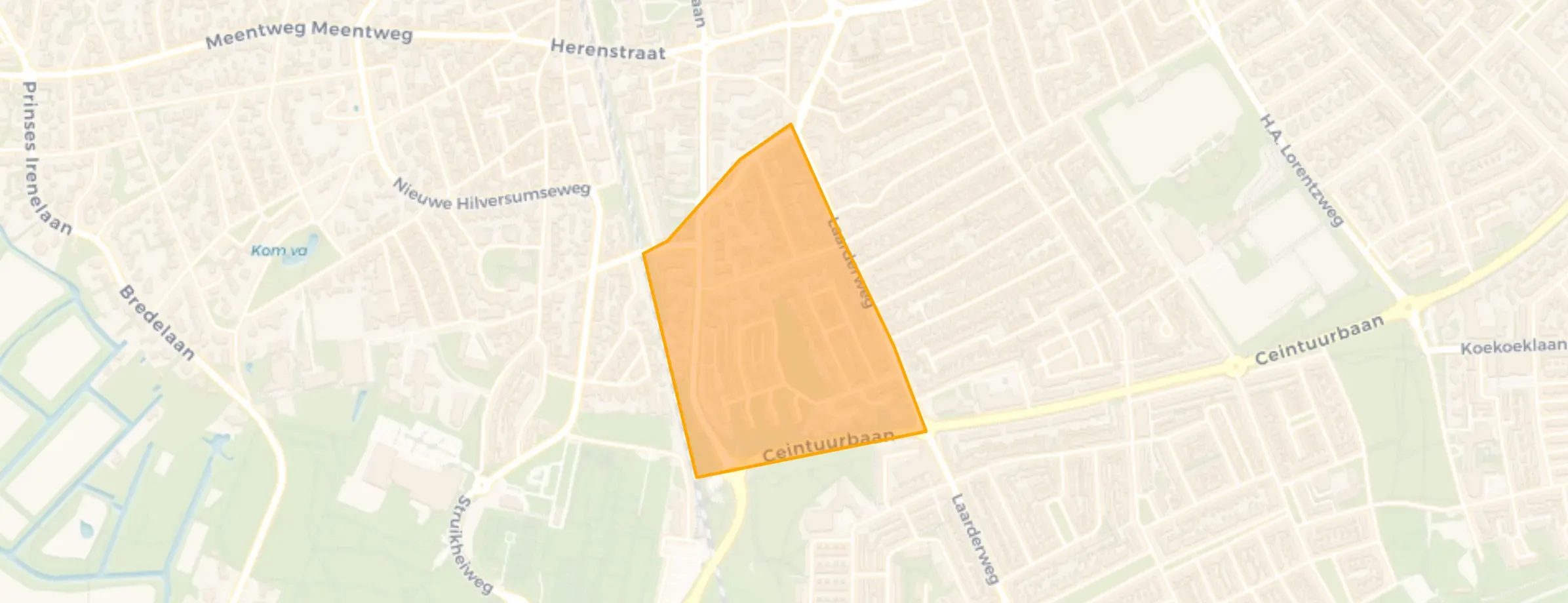 Buurt Laarderwegkwartier, Bussum