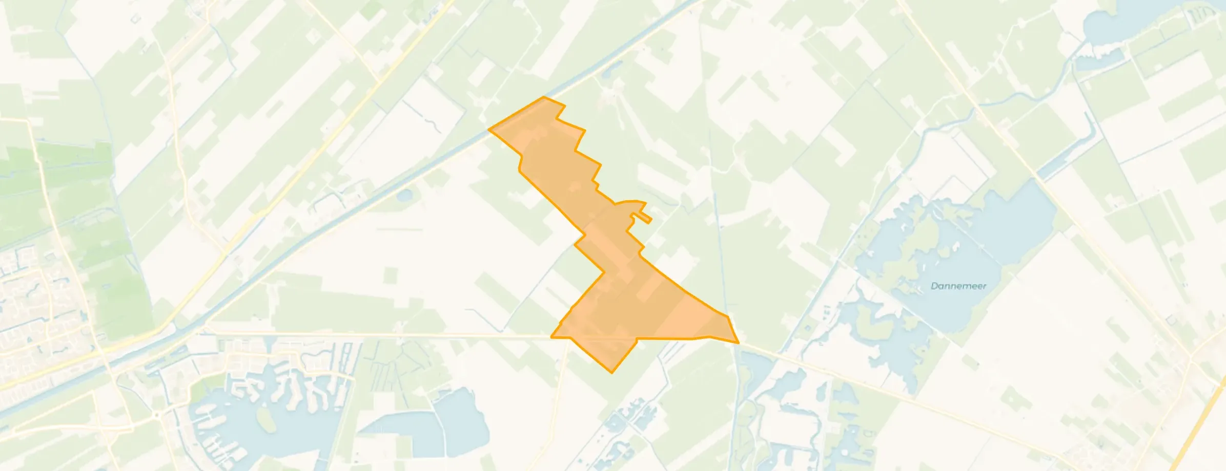 Kaart van Lageland