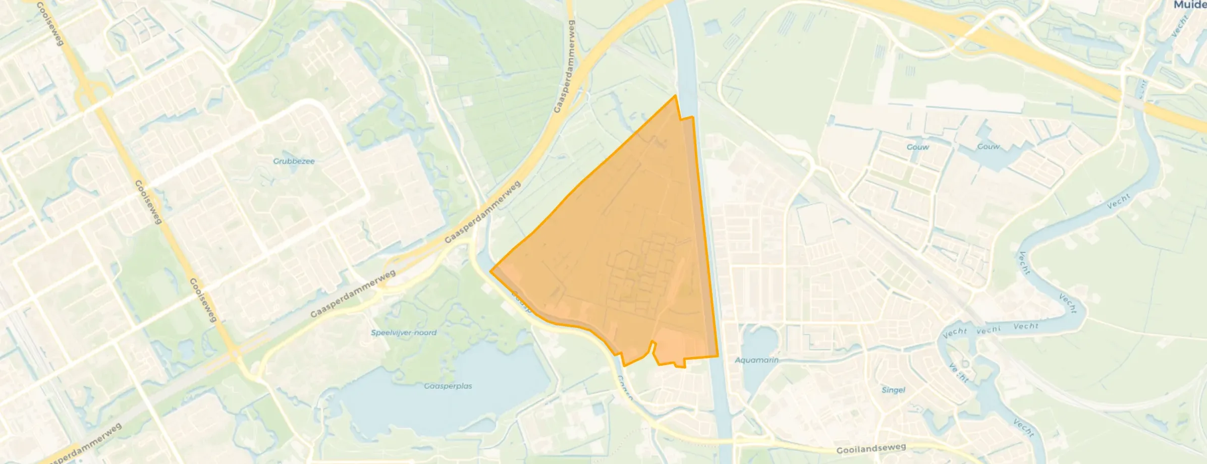 Kaart van Landelijk gebied Driemond