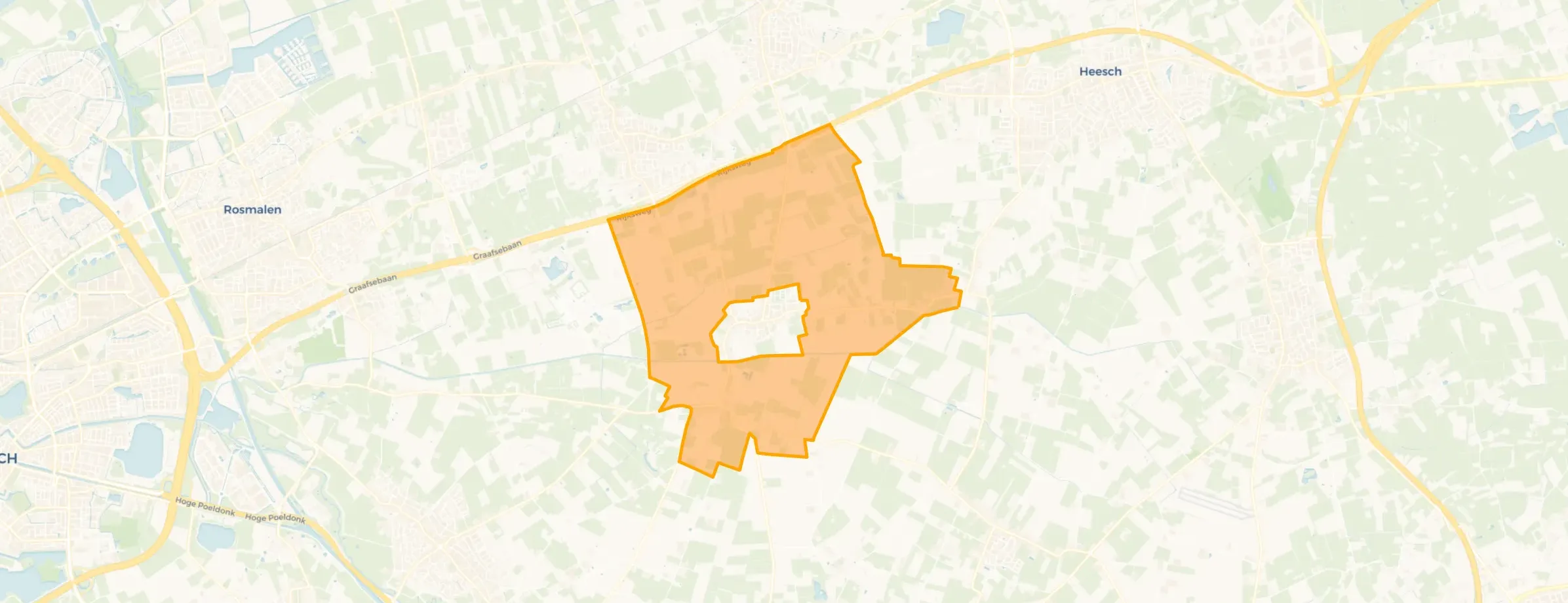 Landelijk gebied Vinkel