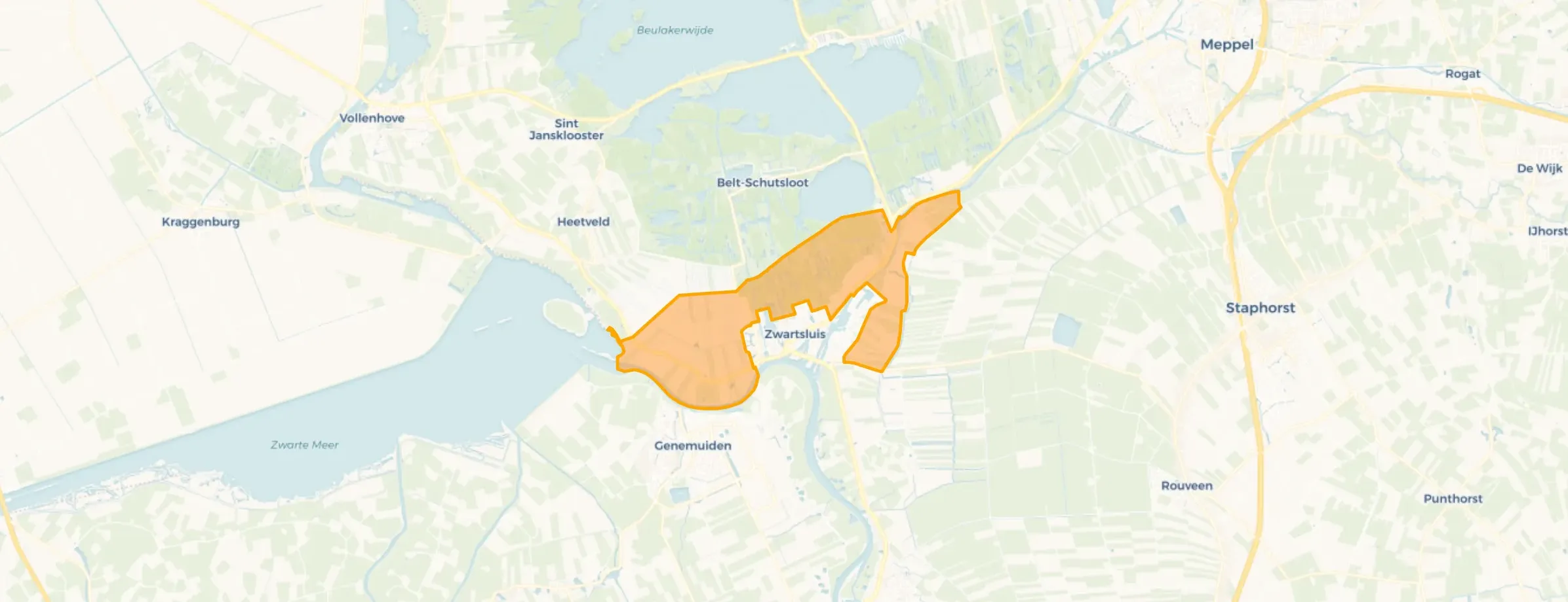 Landelijk gebied Zwartsluis