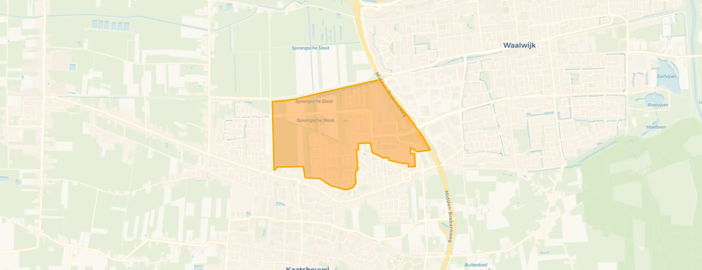 Buurt Landgoed Driessen, Waalwijk