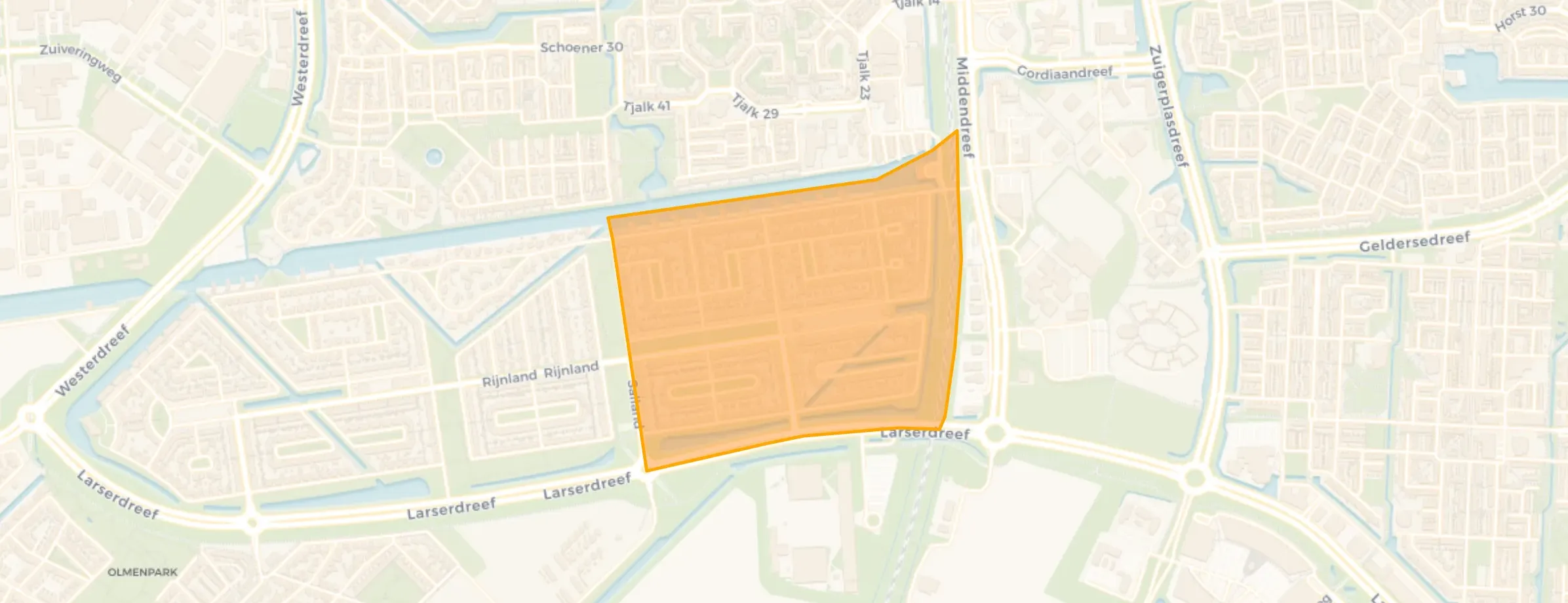 Buurt Landstrekenwijk Oost, Lelystad