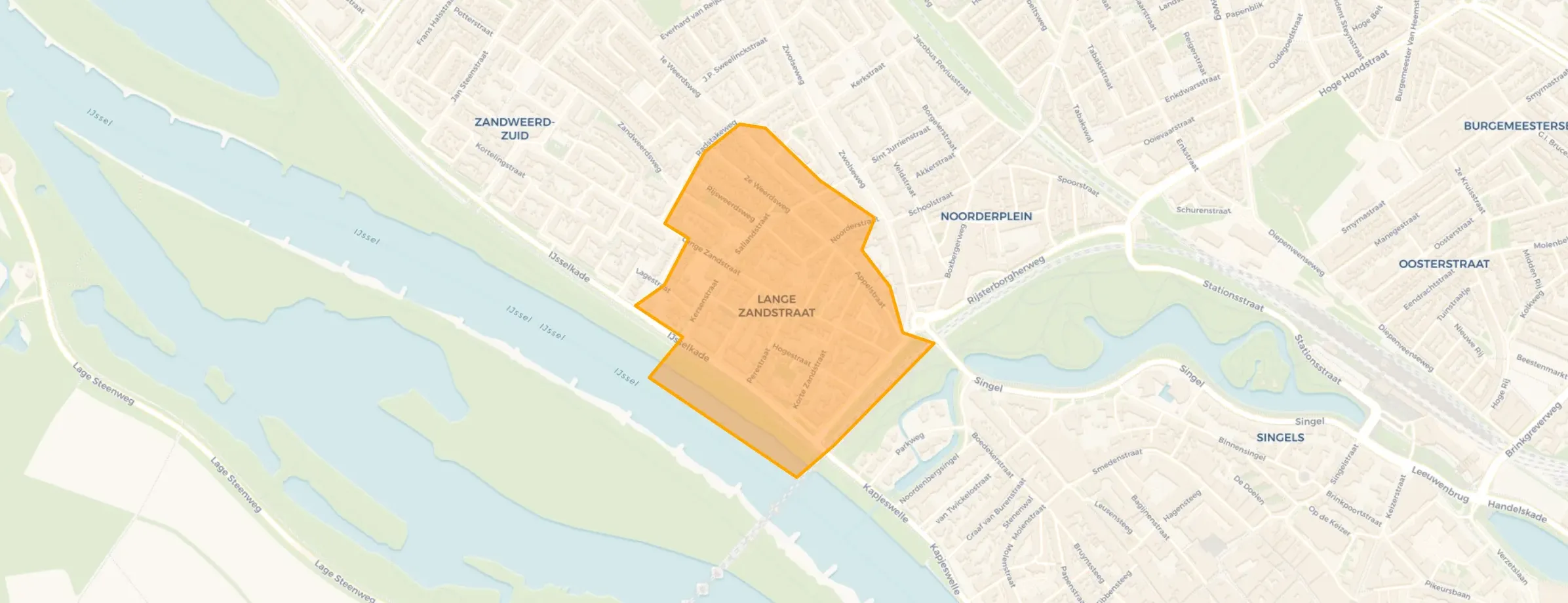 Buurt Lange Zandstraat, Deventer