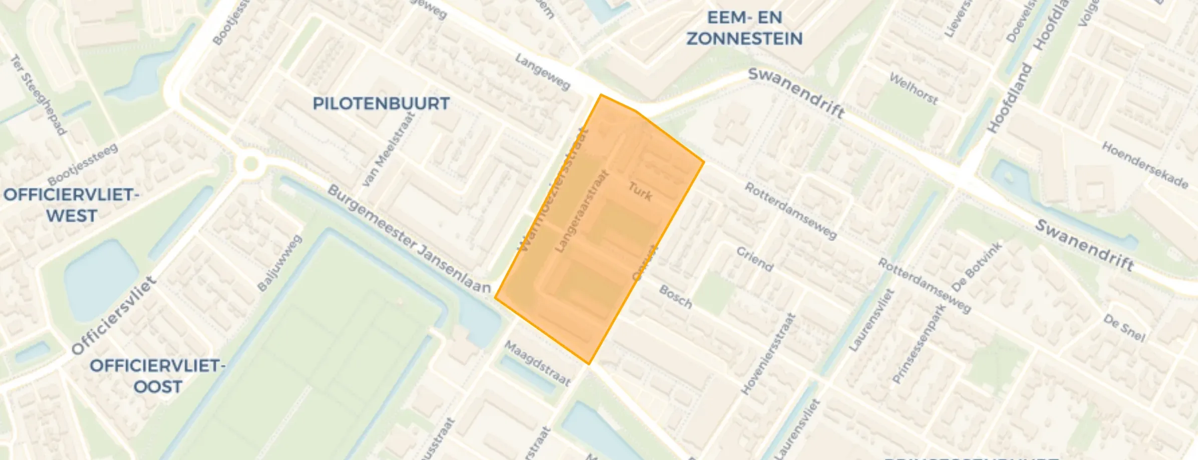 Langeraarstraat en omgeving
