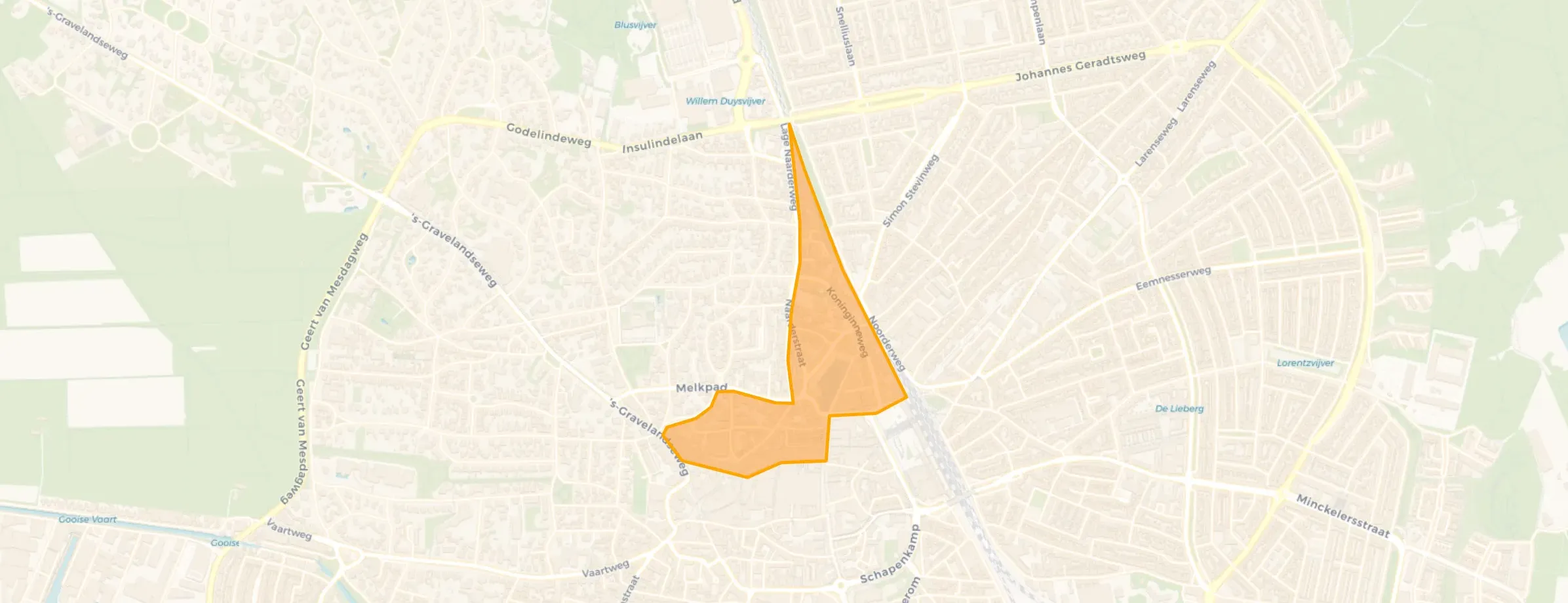 Buurt Langgewenstbuurt, Hilversum