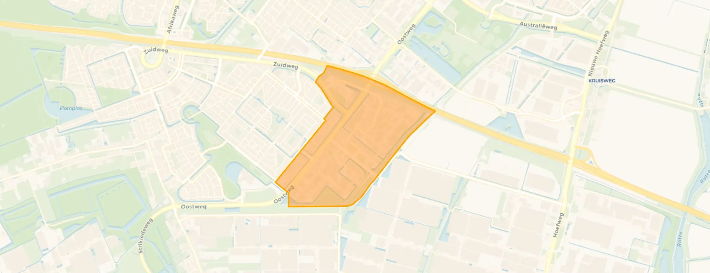 Kaart van Lansinghage cum annexis