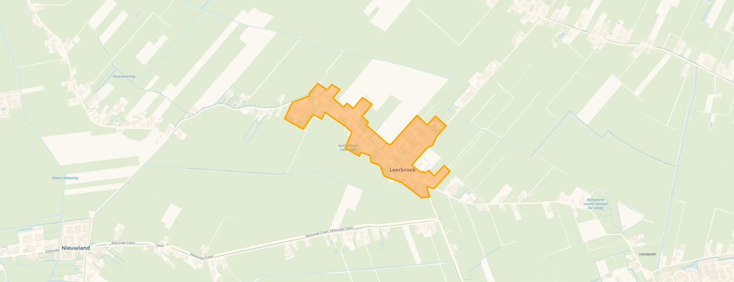 Buurt Leerbroek kern, Leerbroek