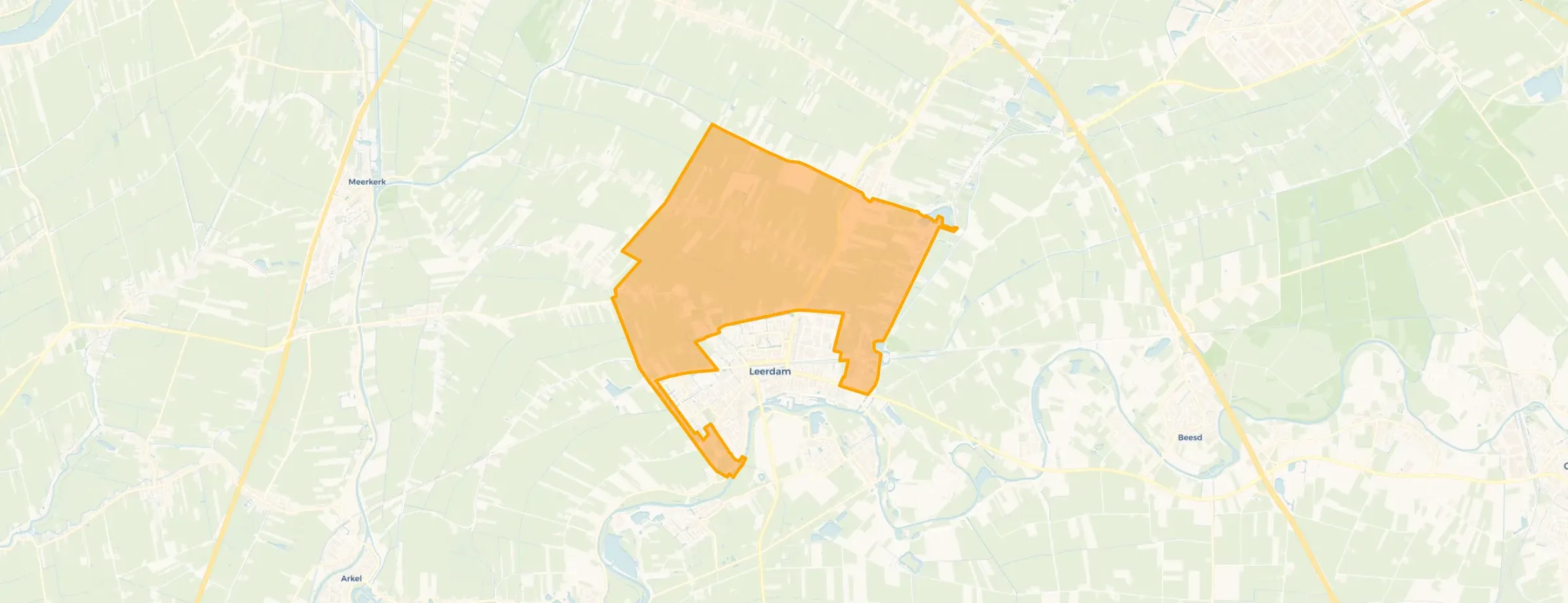 Buurt Leerdam buitengebied, Leerdam