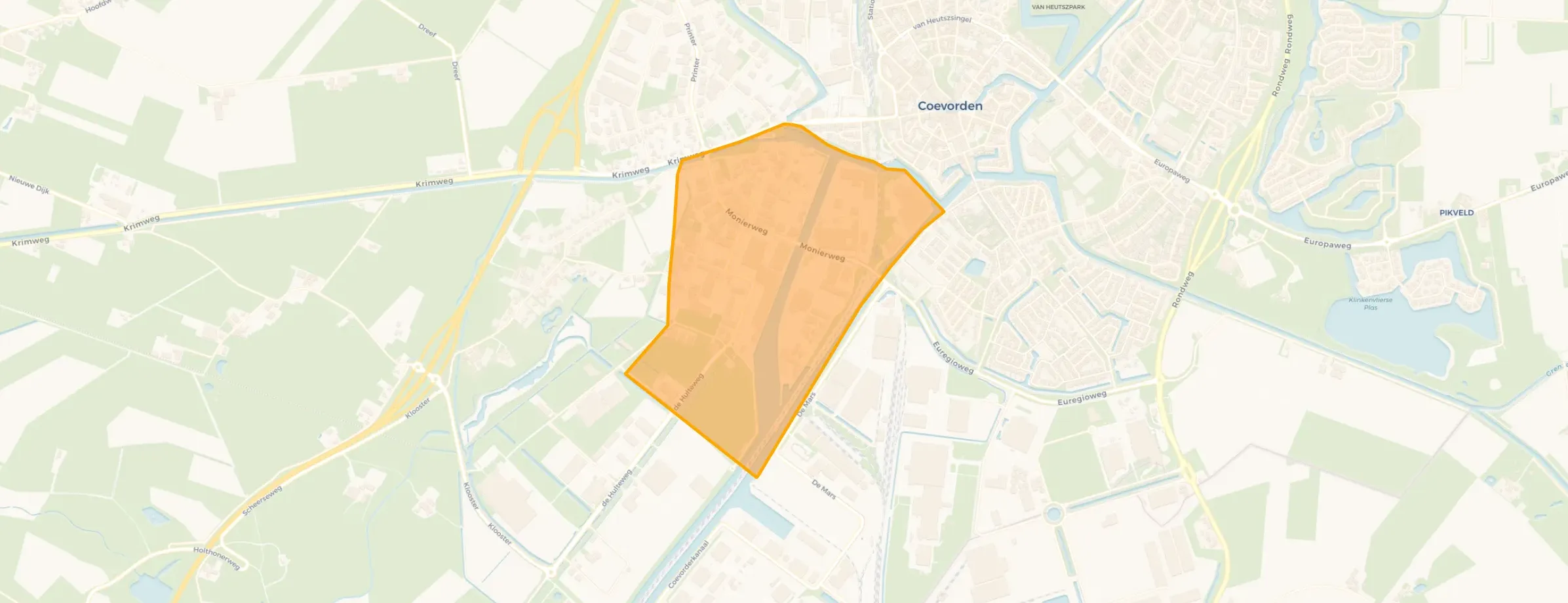 Kaart van Leeuwerikenveld